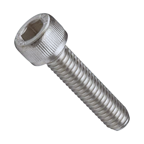 Bolt, stainless steel hex socket, 3/8" x 1.75"